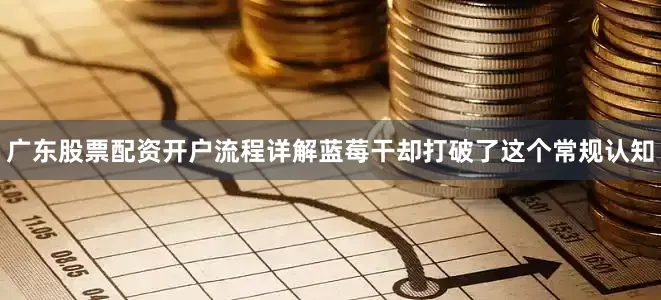 广东股票配资开户流程详解蓝莓干却打破了这个常规认知