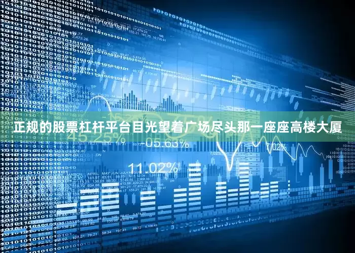 正规的股票杠杆平台目光望着广场尽头那一座座高楼大厦