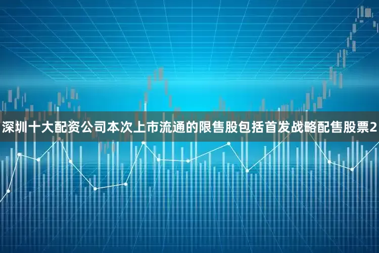 深圳十大配资公司本次上市流通的限售股包括首发战略配售股票2